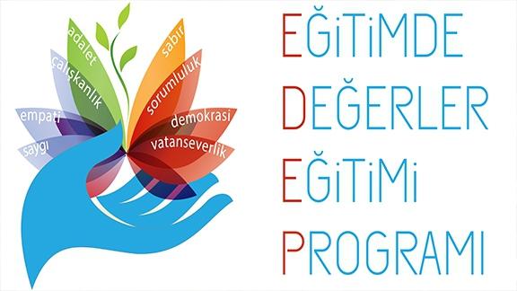EDEP (Eğitimde Değerler Eğitimi Programı) Logosu