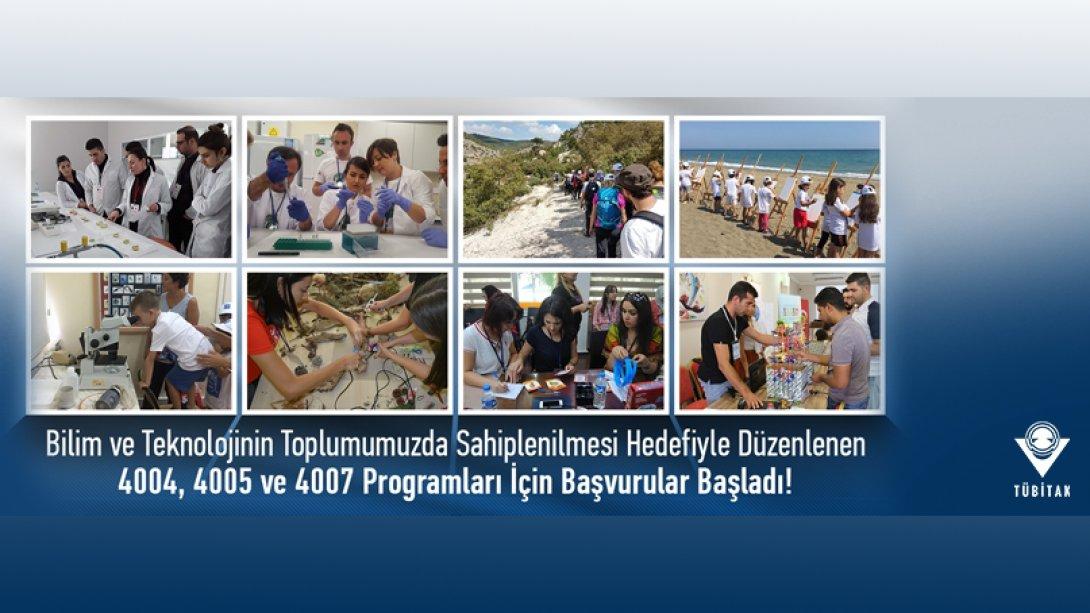 Denizli İl Milli Eğitim Müdürlüğü TÜBİTAK Bilim Toplum Programları 4004 - 4005 - 4007 Bilgilendirme Semineri