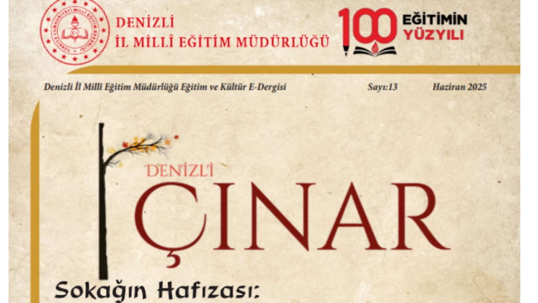 Çınar Dergisi 13. Sayı Yayımlandı